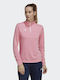 Entrada 22 Damen Bluse Langärmelig mit Reißverschluss Semi Pink Glow