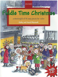 Oxford Fiddle Time Christmas for Violin Παιδική Παρτιτούρα για Βιολί + CD