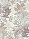 Wallpaper Flora Vinyl Beige L1005xW53cm Washable