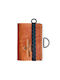 Leather Wallet for Cards, Banknotes and Coins in Taba color