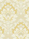 Wallpaper Vinyl Yellow L1005xW53cm Washable