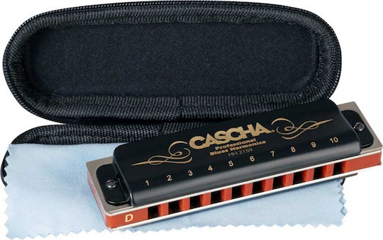 Cascha Diatonic Muzicuță HH-2159 Pro Blues ΡΕ Tonalitate D (Re)
