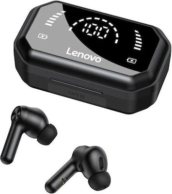 Lenovo LP3 Pro TWS In-ear Bluetooth Handsfree Ακουστικά με Θήκη Φόρτισης Μαύρα