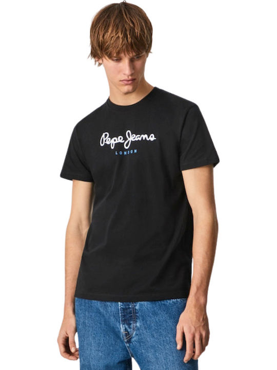 Pepe Jeans Eggo T-shirt Μαύρο
