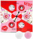 Mad Beauty Minnie & Mickey Totally Devoted Bath Fizzer Hautpflegeset für Reinigung Körperreinigung 6Stück