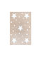 Ezzo Kids Synthetic Rug A161ACD Stars 133x190cm 6mm Beige