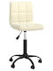 Stuhl mit Rollen Cream 40x47x76cm 1Stück