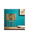 Ostaria Ostaria Calathea Metal Table Lamp for Socket E27 with Gold Shade and Base