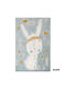 Ezzo B800AX6 Kinder Teppich Hellblau 160x230cm Dicke 11mm