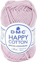 DMC Happy Cotton Cotton Yarn 769 Pink 43m 20g