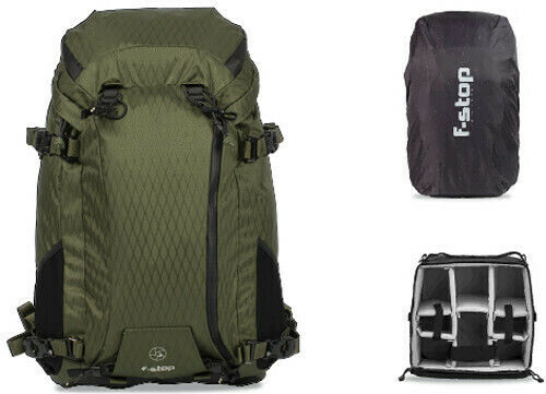 F-Stop AJNA DuraDiamond 37L Travel and Adventure Essentials Backpack Camera Bag Green