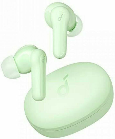 Soundcore by Anker Life P2 Mini In-ear Bluetooth Handsfree Earphones with Charging Case Green