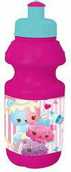 Must Team Num Noms 350ml Sticlă Pentru Copii Fuchsia