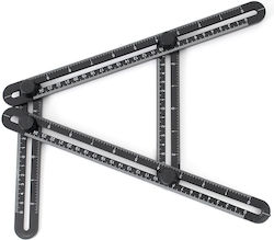 Handy Winkelmesser Maurer / Bauarbeiten Metallisch Schwerer Typ 5 Positionen
