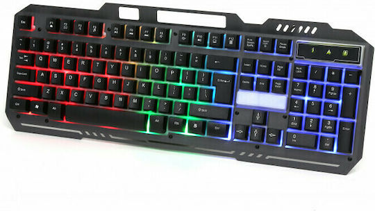 Omega Varr Gaming Πληκτρολόγιο με RGB φωτισμό (Αγγλικό US)