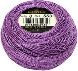 DMC Ață Broderie Cotton Perle No8 Bumbac Violet...