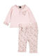 Kinder-Set mit Hose Winter 2Stück Rosa