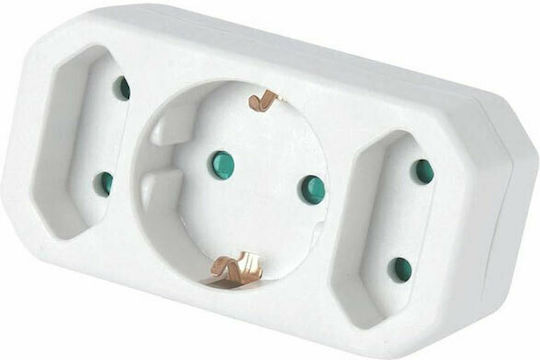 Redled T-Shaped Wall Plug 3 Positions