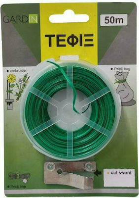 Gardin 09.10.0002 Plastic Twist Tie Wire 50m