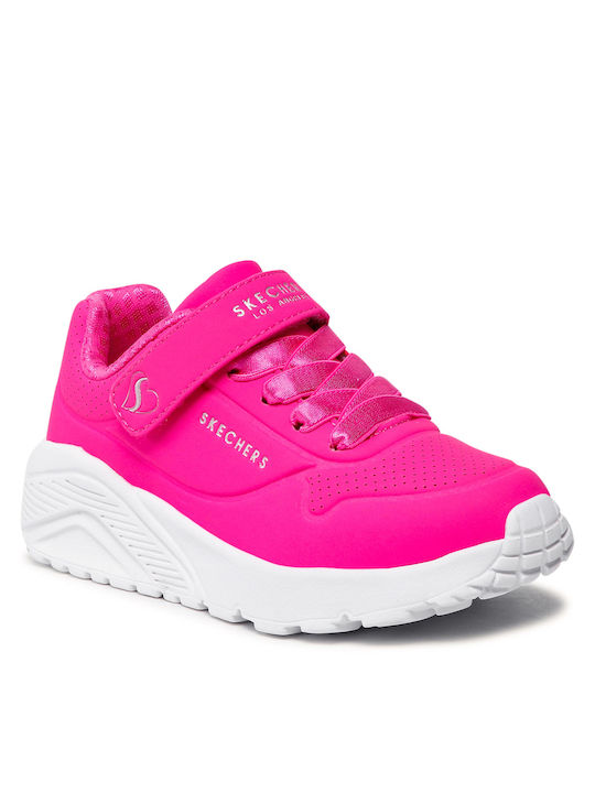 Uno Lite Kids Sneakers with Scratch Pink