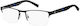 Tommy Hilfiger Herren Metall Brillengestelle Sc...