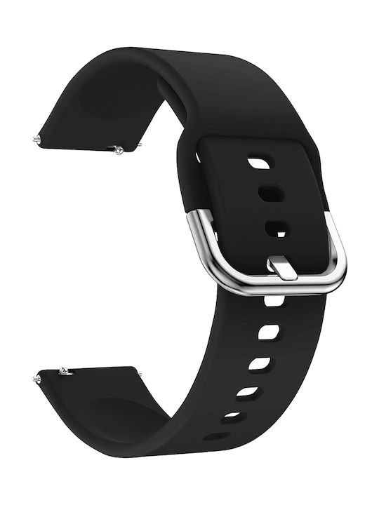 Hektor Strap Silicone Black (Samsung Gear 2/Gear Νeo)