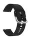 Hektor Λουράκι Σιλικόνης Μαύρο (Samsung Gear 2/Gear Νeo)