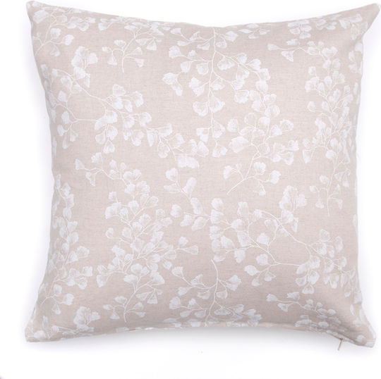 Sette Colori Throw Pillow Case Aria Beige 45x45cm