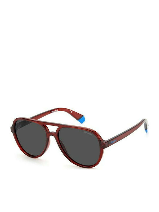 Polaroid Kids Sunglasses with Polarized Red Lenses