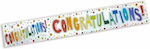 Congratulations Banner für Party