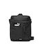 Puma Fabric Shoulder / Crossbody Bag Evoess Portable with Zipper & Adjustable Strap Black 18x24cm