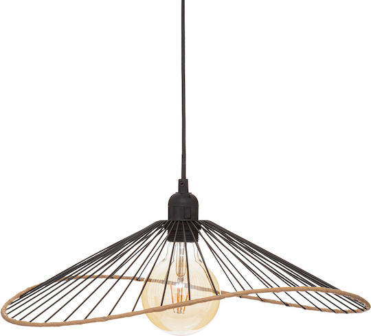 Alara Lustră Negru cu Dulie E27 45cm.
