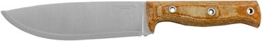 Condor Tool & Knives Low Drag Knife Beige in Leather Sheath