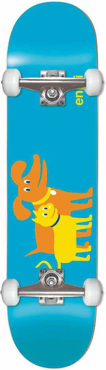 Enjoi Cat and Dog Yth FP 7" Complete Shortboard Μπλε