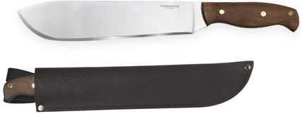 Condor Tool & Knives Ironpath Knife Brown in Leather Sheath