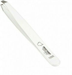 Solingen Eyebrow Tweezer with Straight Tip White 1pcs