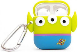 Thumbs Up 3D Alien Case Silicone with Hook in Multicolour color for Apple AirPods 1 / AirPods 2