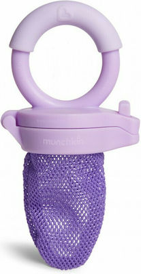 Munchkin Fabric Baby Mesh Feeder Fresh Foo Feeder for 6+ months Purple