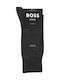 Boss George Men's Solid Color Socks Gray