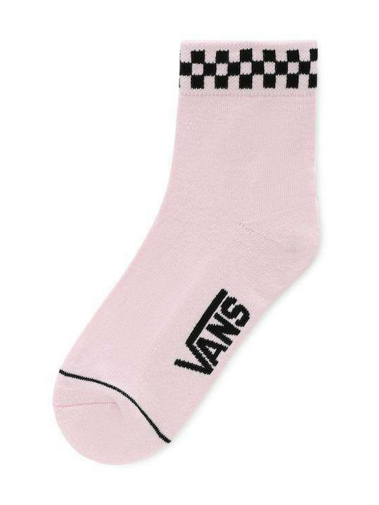 Vans Peekcre Γυναικείες Μονόχρωμες Κάλτσες Ροζ