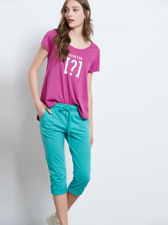 Pantaloni de Trening Turcoaz
