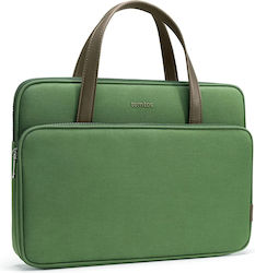 tomtoc Premium H21 Shoulder / Handheld Bag for 14" Laptop Green