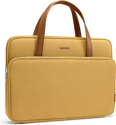 tomtoc Premium H21 Τσάντα Ώμου / Χειρός για Laptop 14" σε Κίτρινο χρώμα