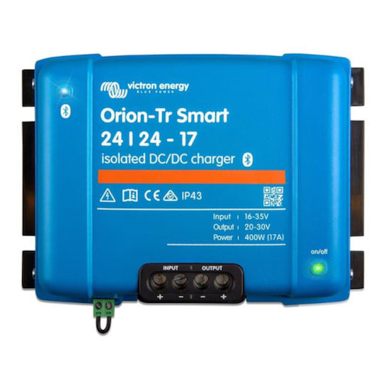 Victron Energy Orion-TR Smart 24/24-17A Voltage Converter DC/DC 24V to 24V