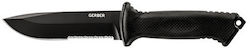 Gerber Prodigy Knife Black with Blade made of Stainless Steel in Sheath