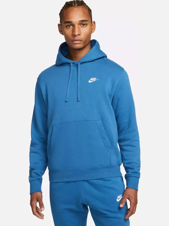 Nike Sweatshirt mit Kapuze Marina Blue