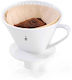 Gefu Coffee Dripper Κεραμικό Λευκό 140x145mm
