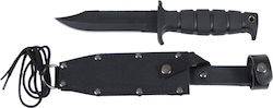 MFH Knife Black in Sheath