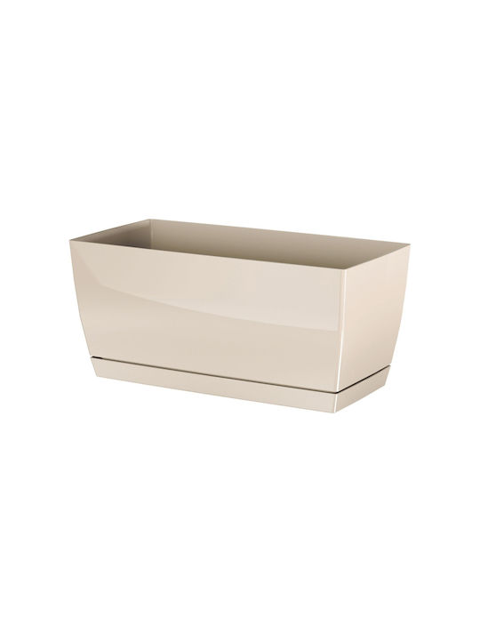 Marhome Coubi Case P Ζαρντινιέρα Εκρού 24x11cm