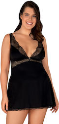 Obsessive Klarita Plus Size Black